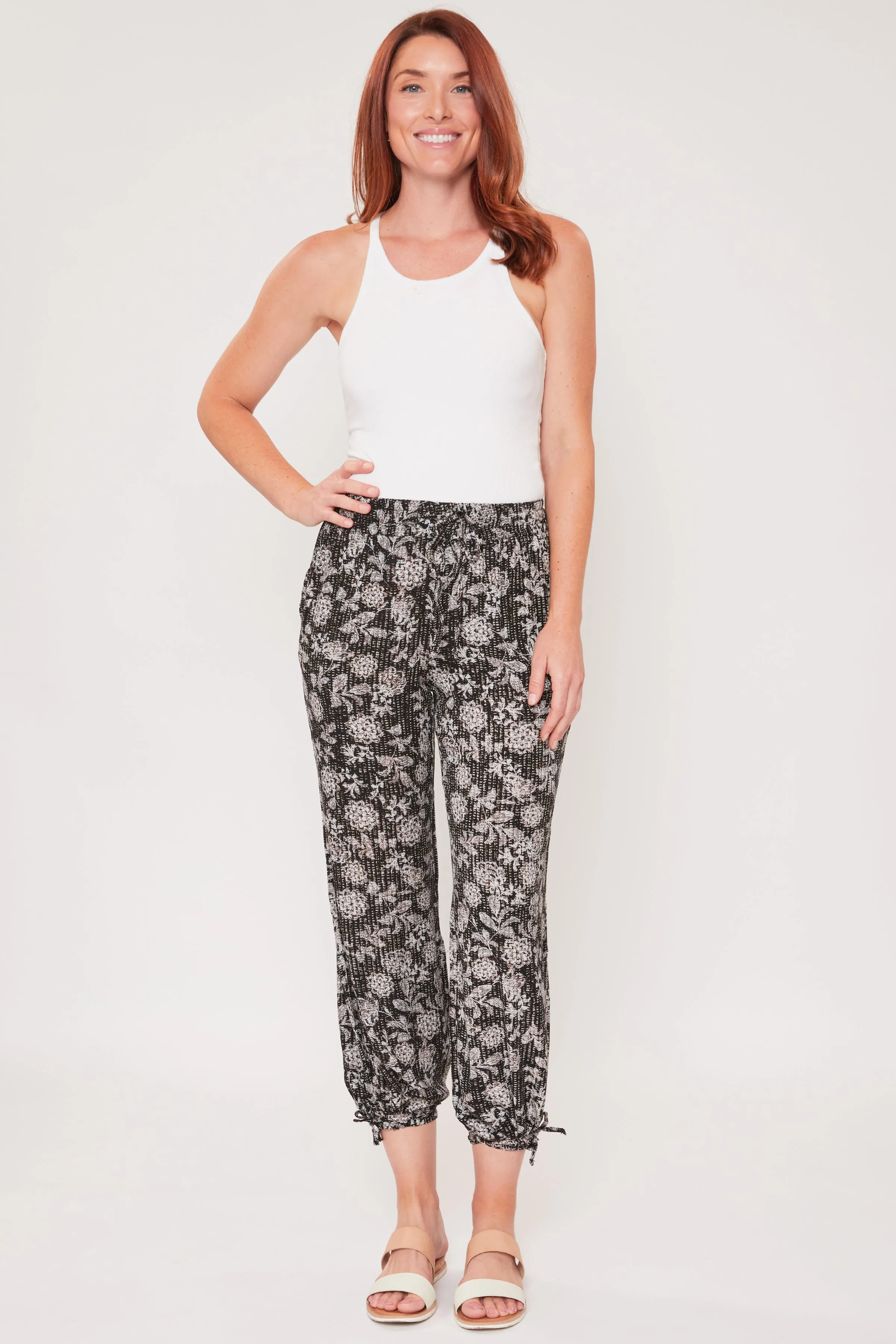 Women´s  Elastic Waist Drawstring Pant