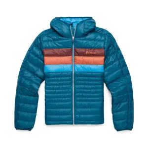 Women's Fuego Down Hooded Jacket - Abyss Stripes