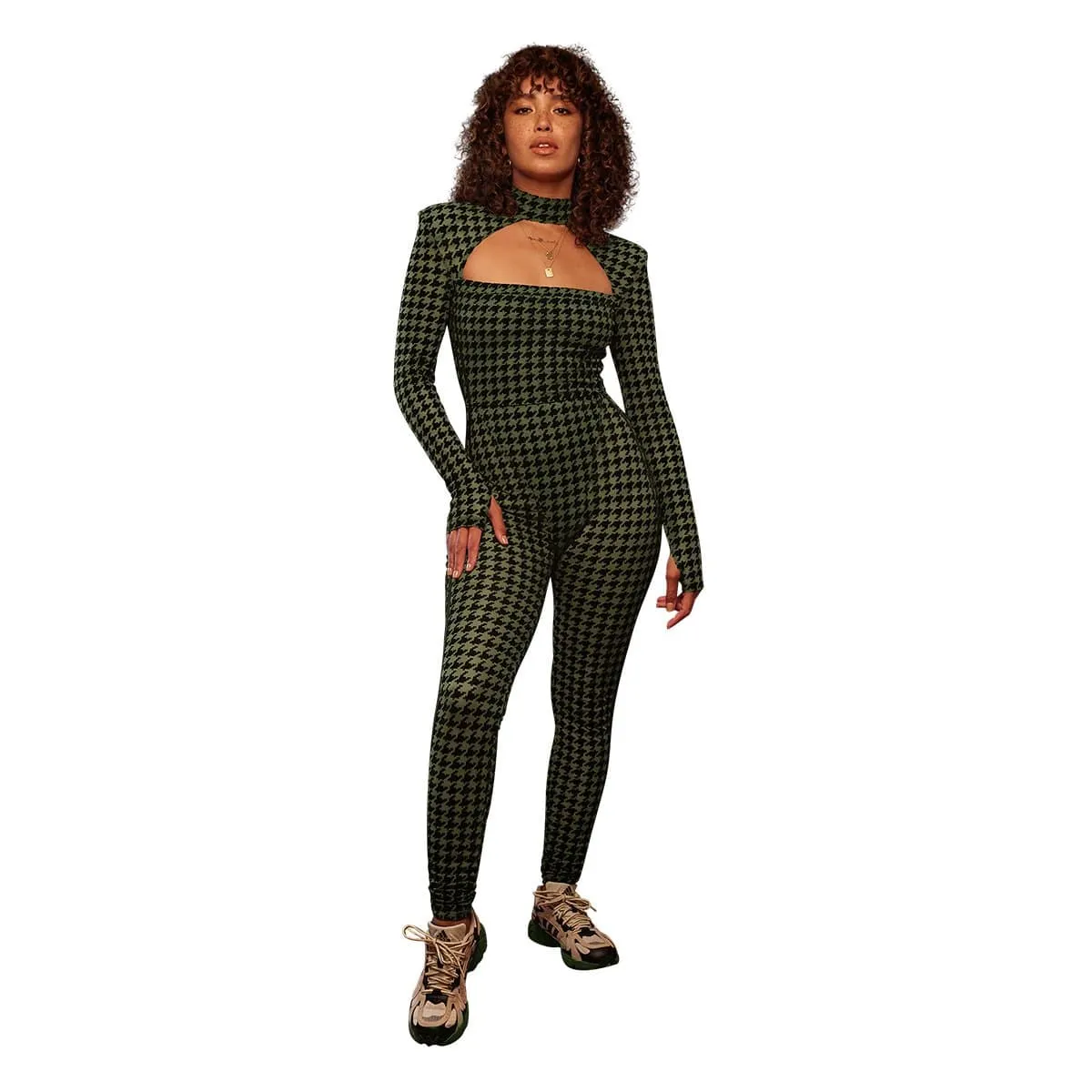 x Ivy Park AOP CATSUIT